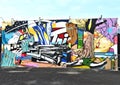 Graffiti art getaway park coney island new york