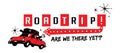 Are we there yet road trip graphic
