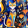 There\'s something special about watercolor cats