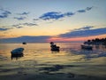 Sunset at Mavisehir Didim Royalty Free Stock Photo