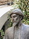 Maimonides statue closeup - Cordoba, Spain, Espana