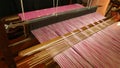 Songket weaving machine Royalty Free Stock Photo