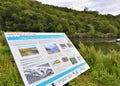 New york long island tidal estuary education sign