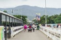 There are lots of Colombians and Venezuelans crossing the border every day.