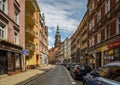 tenement houses at the market square in swidnica