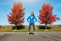 Theres no shattering her strong determination. a sporty young woman standing outdoors. Royalty Free Stock Photo