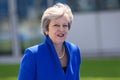 Theresa May, Prime Minister of United Kingdom Royalty Free Stock Photo