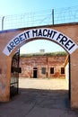 Theresienstadt concentration camp- Main entrance Royalty Free Stock Photo