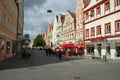 Theresienstrasse street in Ingolstadt in Germany