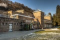 Thermal bath complex in Miskolctapolca, Hungary Royalty Free Stock Photo