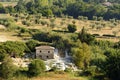 Thermal baths at Saturnia (Tuscany, Italy) Royalty Free Stock Photo