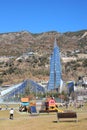 Thermal complex Caldea, Andorra, Andorra la Vella.