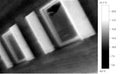 Thermal image photo, building gray scale