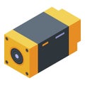 Thermal imager tool icon, isometric style Royalty Free Stock Photo