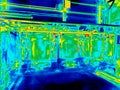 Thermal imaging Royalty Free Stock Photo