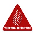 Thermal reflective icon