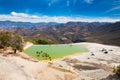 Thermal Mineral Spring Hierve el Agua in Oaxaca, Mexico.