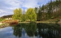 Thermal pond in Egerszalok