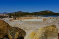 Thermal pond in Vulcano Island