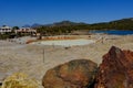 Thermal pond in Vulcano Island