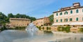 The thermal pool of Bagno Vignoni - Italy