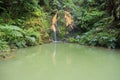 Thermal pool Caldeira Velha, Sao Miguel island Royalty Free Stock Photo