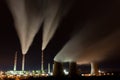 Thermal power plant Royalty Free Stock Photo