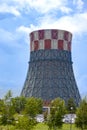 Thermal power plant chimney