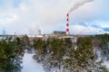 Thermal power plant in Kiev. Ukraine