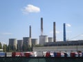 Thermal power station Royalty Free Stock Photo
