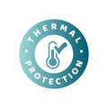 Thermal protection colorful label