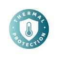 Thermal protection vector label