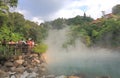 Thermal Valley Beitou hot spring Taipei Taiwan Royalty Free Stock Photo