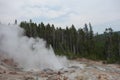 A thermal vent at yellowstone park