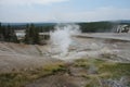 A thermal vent at yellowstone park