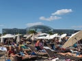 Therme Balotesti - people relaxing Royalty Free Stock Photo