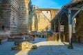 Thermes de Constantine - a roman bath in Arles, France