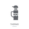 Thermo icon. Trendy Thermo logo concept on white background from