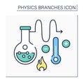 Thermodynamics color icon