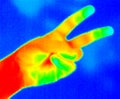 Thermograph-2 fingers