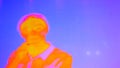 Thermographic camera view