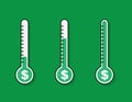 Thermometer Full Money Goal