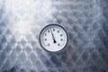 Thermometer gauge detail Royalty Free Stock Photo