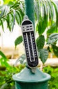 Thermometer for greenhouse