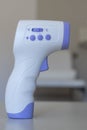 Thermometer Gun Isometric Medical Digital Non-Contact Infrared Sight Handheld Forehead Readings. Temperature Measurement Device