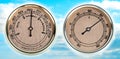 Thermometer and hygrometer