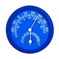 Thermometer hygrometer Royalty Free Stock Photo