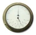 Thermometer and Hygrometer device Royalty Free Stock Photo