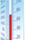 Thermometer illustration Royalty Free Stock Photo