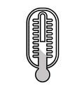 thermometer medical isolated icon Royalty Free Stock Photo